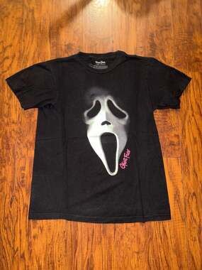 Bioworld Ghost Face The Icon of Halloween Graphic T-Shirt